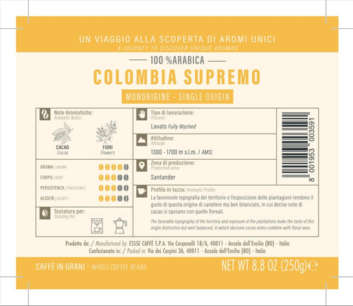 COLOMBIA SUPREMO – 250g (DOYPACK)