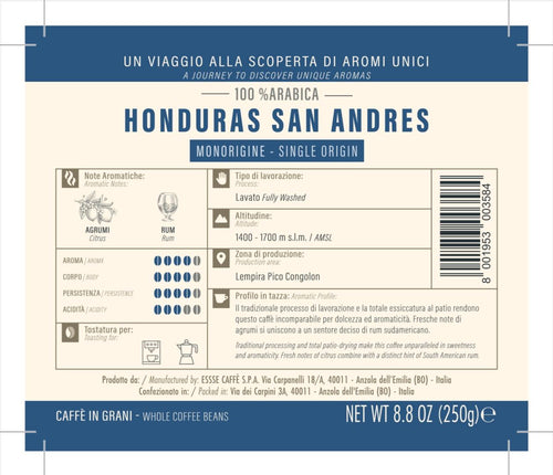 HONDURAS SAN ANDRES – 250g (DOYPACK)